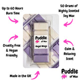 Angel Wings Wax Melt Infographic